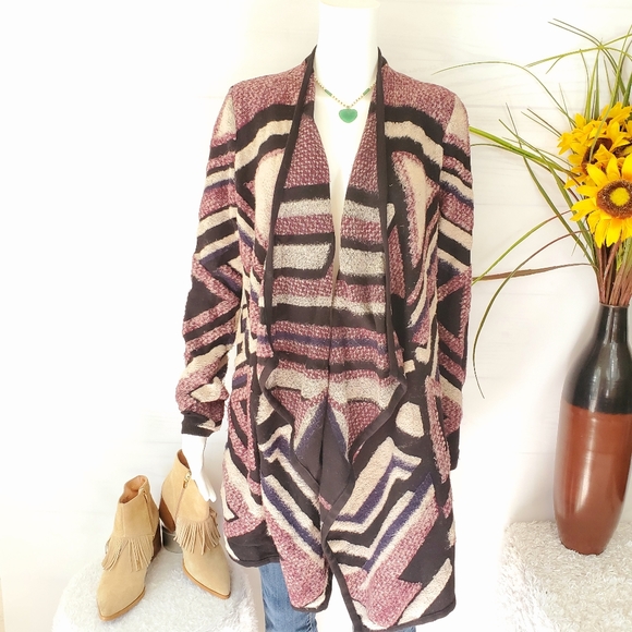 Lucky Brand Sweaters - Lucky Brand super soft knit boho draped cardigan